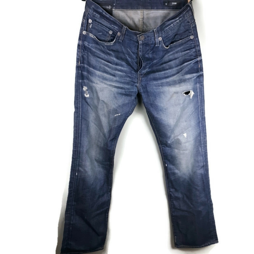 Commonwealth Straight Leg Distressed Mens 33